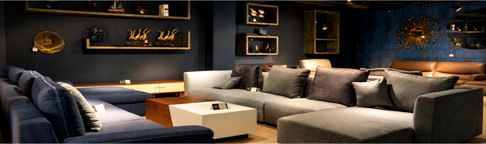 Furnishings at a Casa Living showroom