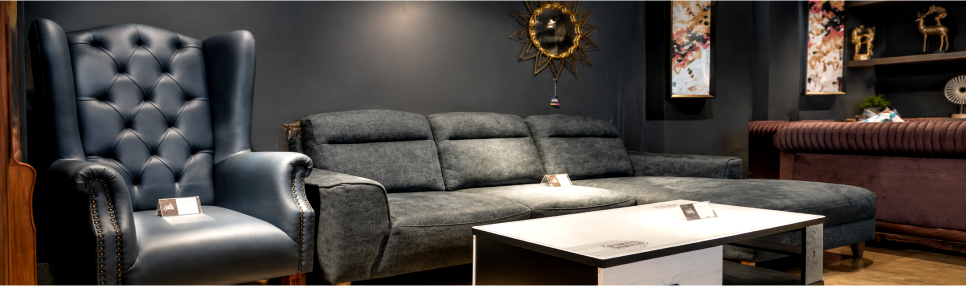 Furniture at a Casa Living showroom